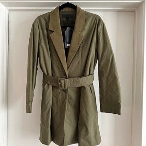 rag & bone Ingrid coat - dusty olive - NWT